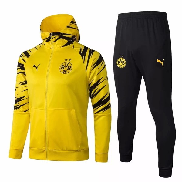 Chaqueta Con Capucha Borussia Dortmund 2021-22 Amarillo